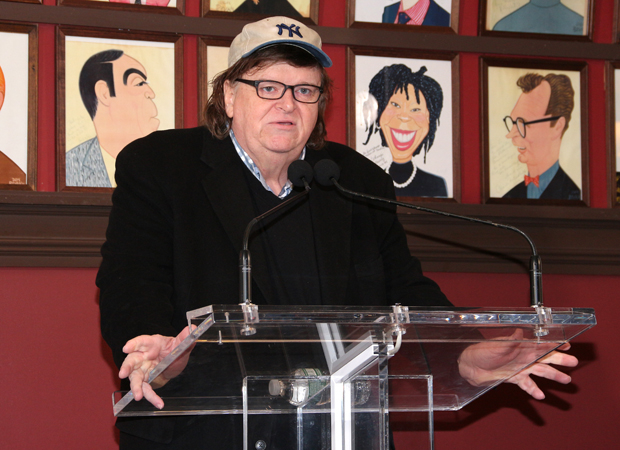 Michael Moore introduces his new show, The Terms of My Surrender.