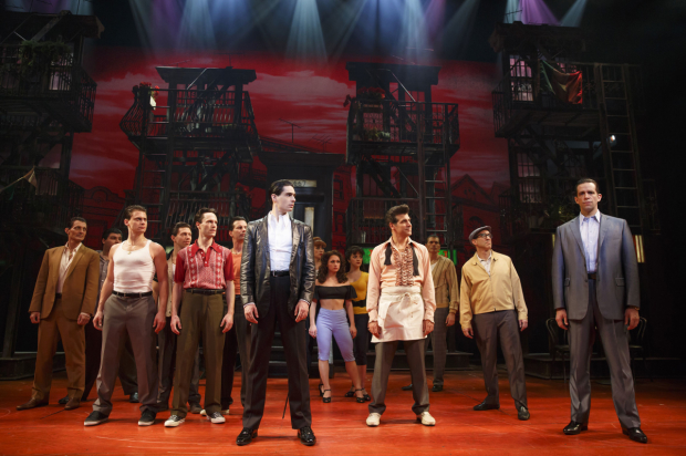 A scene from Broadway&#39;s A Bronx Tale.