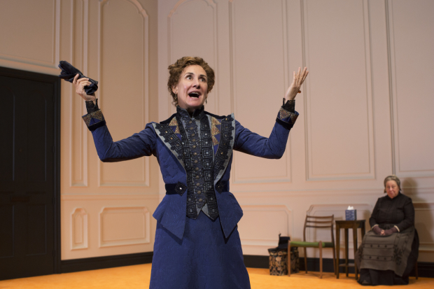 Laurie Metcalf plays Nora in A Doll&#39;s House, Part 2.