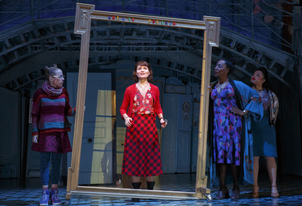 Phillipa Soo as the title character in Amélie at the Walter Kerr Theatre.