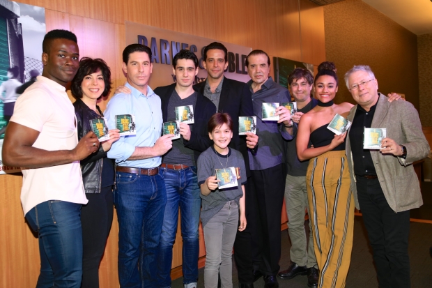 Members of the A Bronx Tale company celebrated the release of the original cast album at Barnes &amp; Noble.