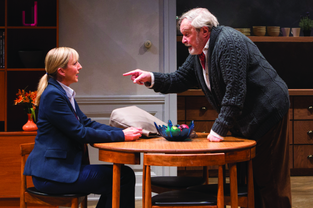 Kate Eastwood Norris and Ted van Griethuysen in The Father, directed by David Muse, at Studio Theatre.