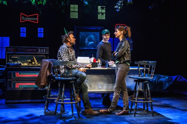 Norbert Leo Butz, Noah Bean, and Dolly Wells star in The Whirligig.