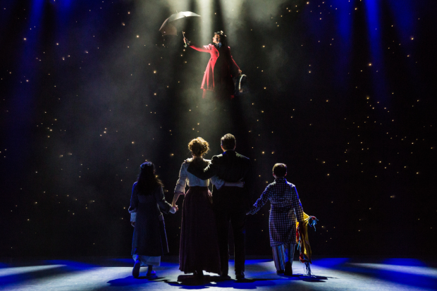 A scene from Mary Poppins, directed by Mark S. Hoebee, at Paper Mill Playhouse.