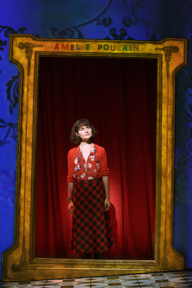 Phillipa Soo in a scene from the recent Broadway musical Amélie.