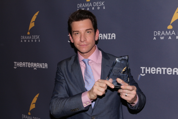 Andy Karl won the 2017 Drama Desk for Outstanding Actor in a Musical for his performance in Groundhog Day.
