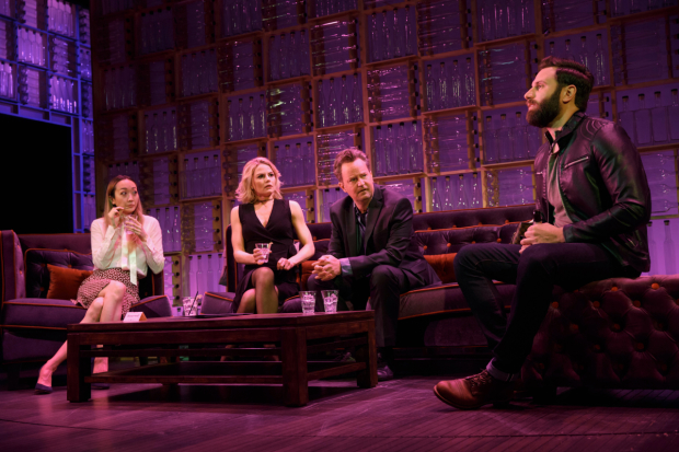 Sue Jean Kim, Jennifer Morrison, Matthew Perry, and Quincy Dunn-Baker star in Perry&#39;s The End of Longing, directed by Lindsay Posner, for MCC at the Lucille Lortel Theatre.