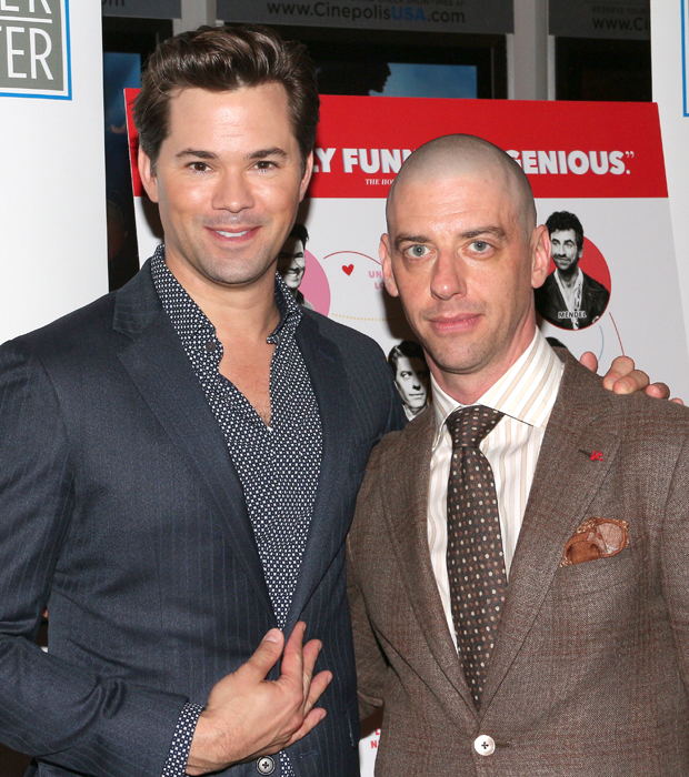 Andrew Rannells and Christian Borle play Whizzer and Marvin.