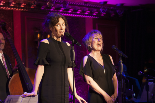 Laura and Linda Benanti perform at Feinstein&#39;s/54 Below&#39;s Anniversary concert.