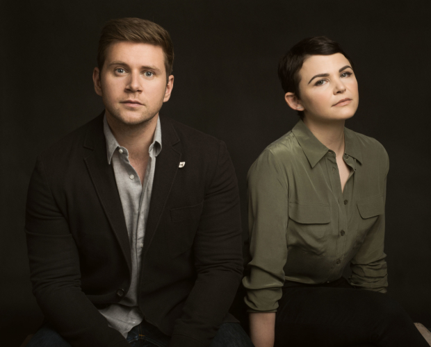 Allen Leech and Ginnifer Goodwin costar as Roland and Marianne in Nick Payne&#39;s Constellations, directed by Giovanna Sardelli, at the Geffen Playhouse.