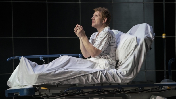 Andrew Garland as Prior in Angels in America, presented by New York City Opera.