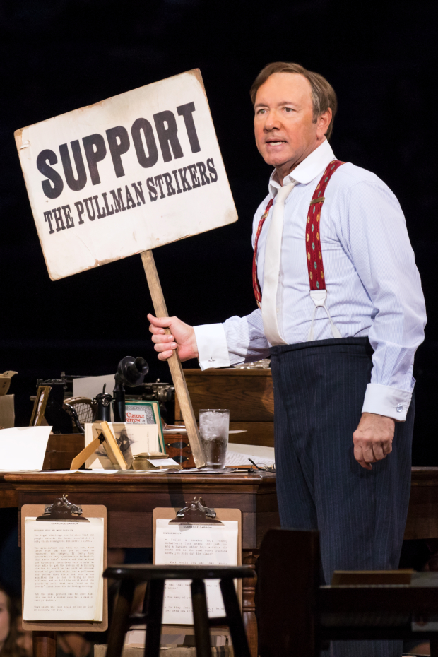 Kevin Spacey previously performed the show at London&#39;s Old Vic Theater.