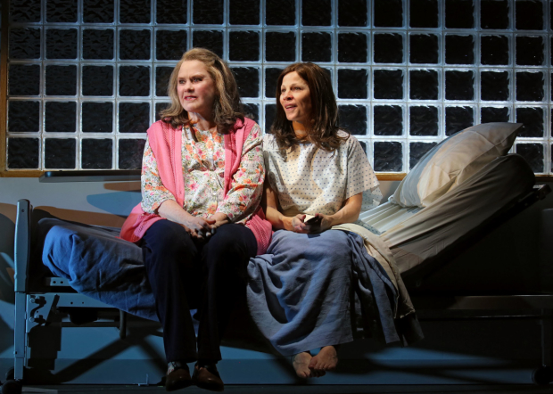 Celia Weston plays Ruth, and Lili Taylor plays Bessie in Marvin&#39;s Room on Broadway.