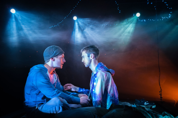 Robbie Simpson and Brandon Haagenson star in S. Asher Gelman&#39;s Afterglow, which will extend its world premiere run until August 19.