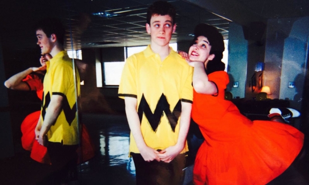 Alexandra Silber and Michael Arden in You&#39;re a Good Man, Charlie Brown at Interlochen Arts Academy.