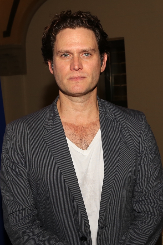 Steven Pasquale stars as John Wilkes Booth in Assassins, directed b Anne Kauffman, at New York City Center.