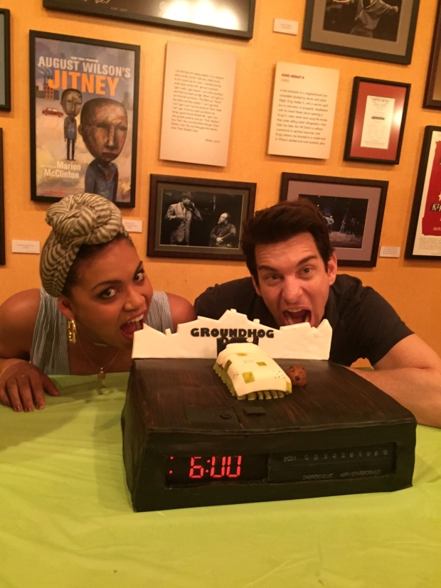Barrett Doss and Andy Karl can&#39;t wait to sink their teeth into this one of a kind creation.