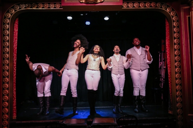 Performances of Spamilton continue at the 47th Street Theatre.