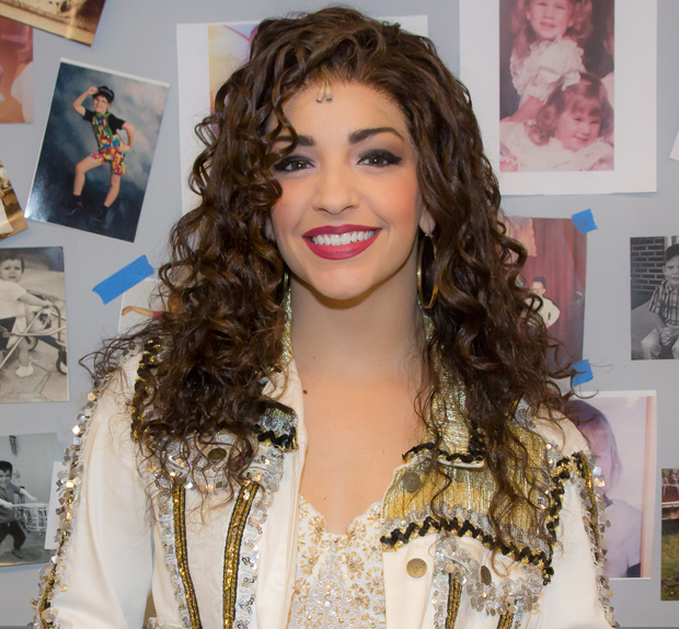 Ana Villafañe plays her final performance as Gloria Estefan in Broadway&#39;s On Your Feet! on August 20 at the Marquis Theatre.