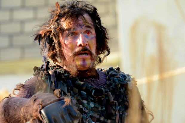 Jason Asprey plays the rebellious Caliban in Shakespeare&#39;s The Tempest.