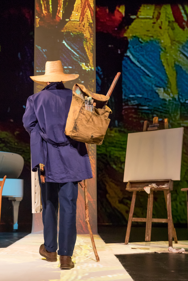 Carter Hudson plays Vincent Van Gogh in Van Gogh&#39;s Ear at the Pershing Square Signature Center.