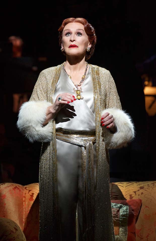 Glenn Close as Norma Desmond in the 2017 Broadway revival of Sunset Boulevard.