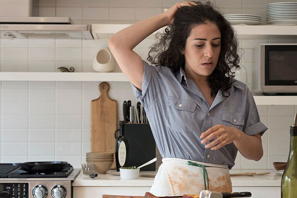 Nadine Malouf stars in Amir Nizar Zuabi&#39;s Oh My Sweet Land, which will perform in kitchens across New York.