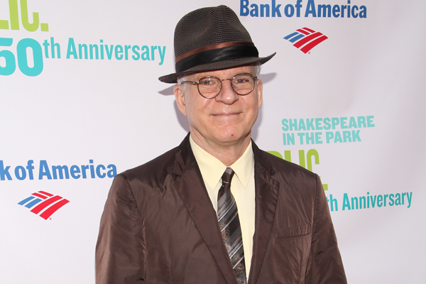 Steve Martin is the writer of the new Broadway comedy, Meteor Shower.