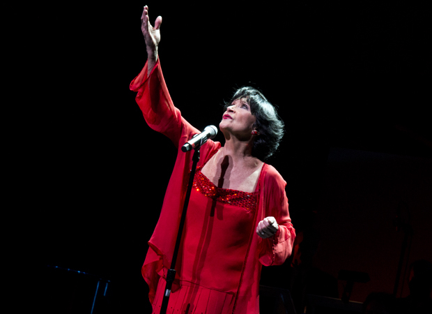 Chita Rivera on stage in 2013.