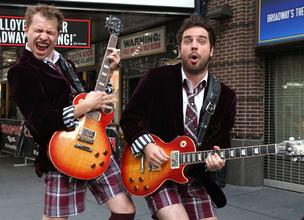 Conner John Gillooly and Justin Collette will share the role of Dewey Finn in School of Rock on Broadway.