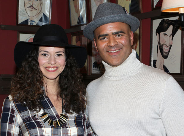 Mandy Gonzalez and Christopher Jackson will duet on one of the tracks of Gonzalez&#39;s upcoming debut album, Fearless.