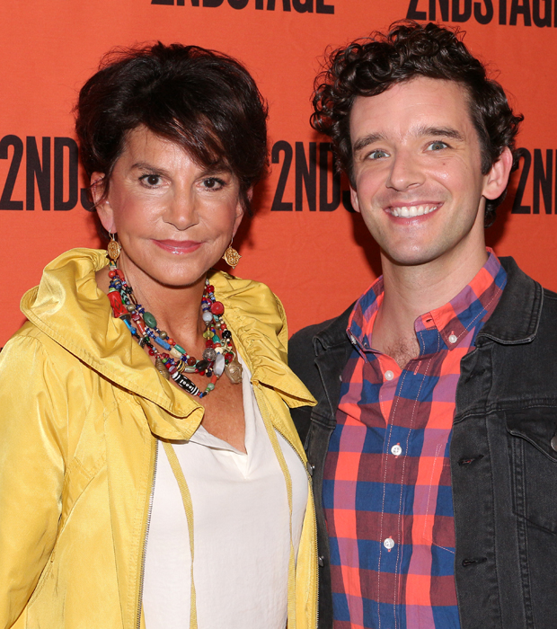 Mercedes Ruehl and Michael Urie play mother and son in Torch Song.