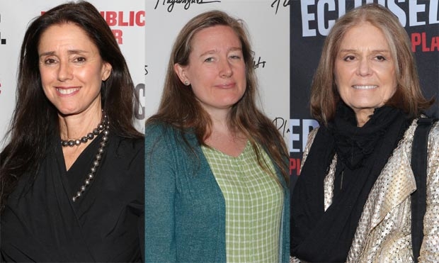 Julie Taymor and Sarah Ruhl will collaborate on a new film about Gloria Steinem.
