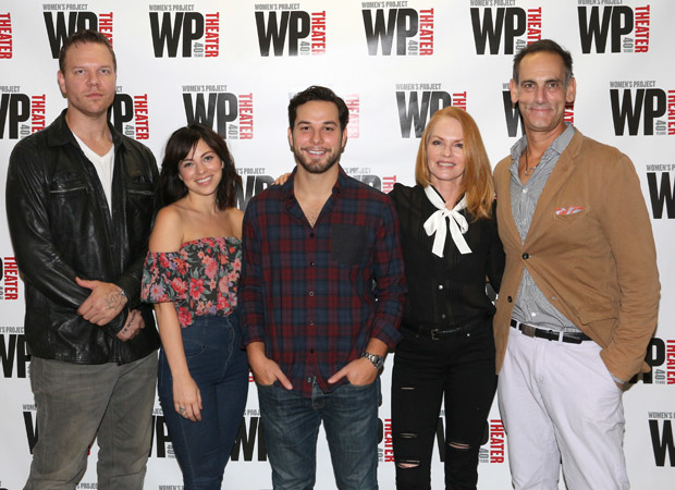 Jim Parrack, Krysta Rodriguez, Skylar Astin, Marg Helgenberger, and Damian Young star in What We&#39;re Up Against, directed by Adrienne-Campbell-Holt, at WP Theater.