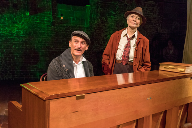 Bob Stillman and Ellen Burstyn in As You Like It, which runs through October 22 at Classic Stage Company.