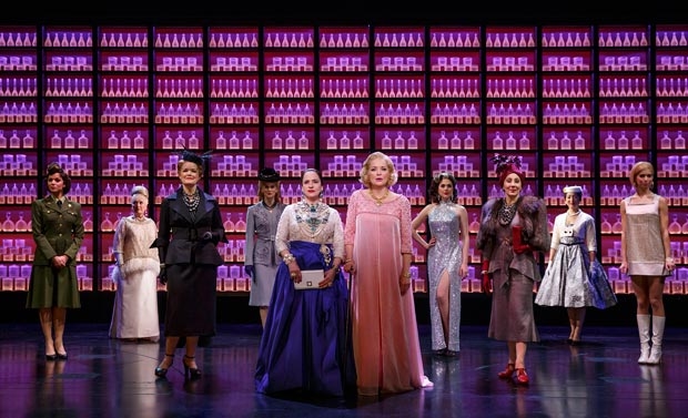 Patti LuPone, Christine Ebersole, and the Broadway cast of War Paint.