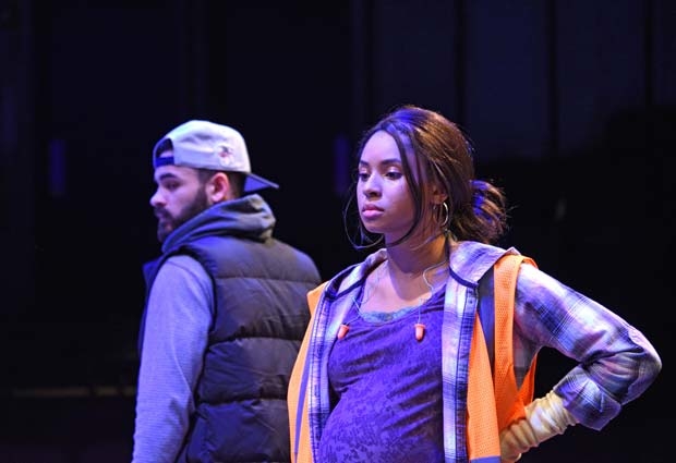 Will Adams Shenyse Harris star in Skeleton Crew, directed by Tiffany Nichole Greene, at Trinity Rep.