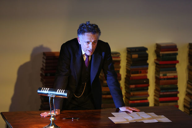 David Greenspan in Transport Group's production of Eugene O'Neill's &quot;Strange Interlude,&quot; directed by Jack Cummings III at the Irondate Theater Center.