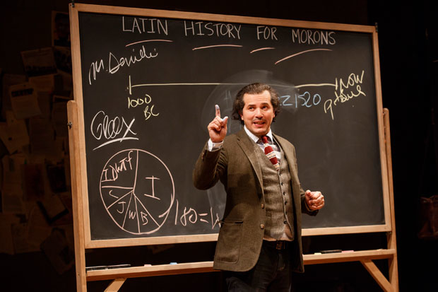 John Leguizamo in the off-Broadway production of Latin History for Morons.