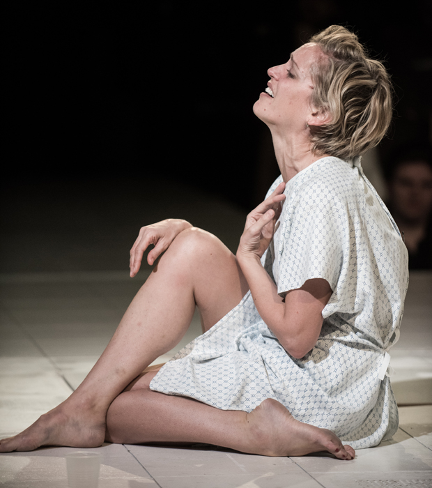 Denise Gough as Emma in People, Places &amp; Things at St. Ann&#39;s Warehouse.