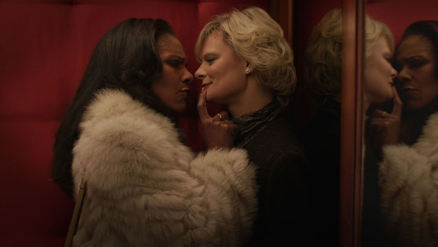 Audra McDonald and Martha Plimpton in the upcoming film adaptation of Michael John LaChiusa&#39;s Hello Again, set to be released on November 8.