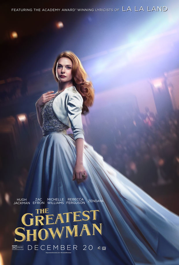 Rebecca Ferguson as Jenny Lind is highlighted in this new poster.