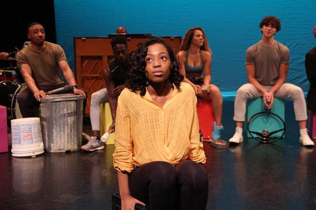 Hailey Kilgore stars as Ti Moune in Michael Arden&#39;s Broadway revival of Once on This Island.
