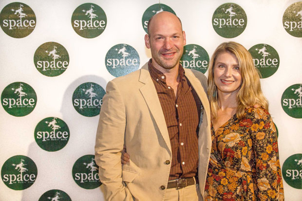 Corey Stoll and Nadia Bowers walked the red carpet.