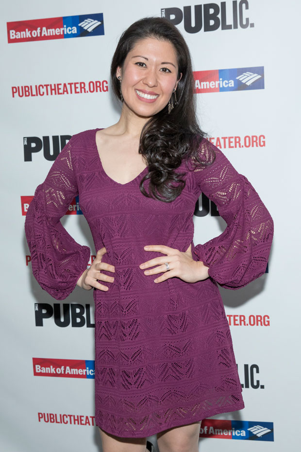 Ruthie Ann Miles was excited for opening night of Office Hour.