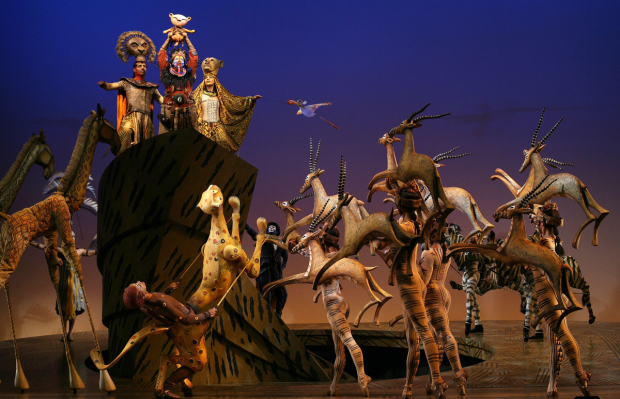 A scene from Disney&#39;s The Lion King.