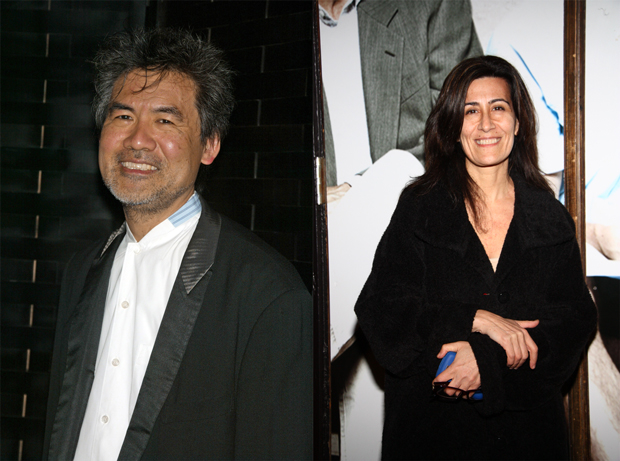 David Henry Hwang (left) will be collaborating with Jeanine Tesori (right) on Soft Power, to receive its world premiere in Los Angeles next year.