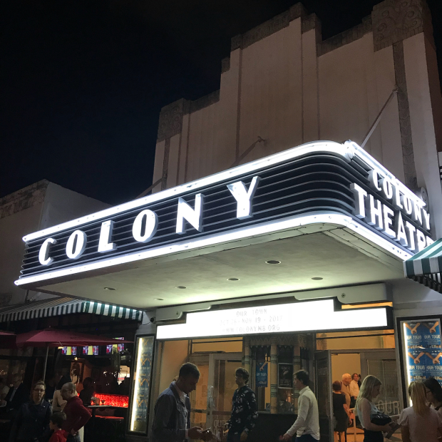 The Colony Theatre in Miami Beach, home to Miami New Drama.
