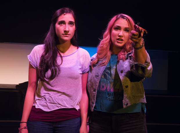 Krystina Alabado and Emma Hunton star in Kait Kerrigan and Brian Lowdermilk&#39;s The Mad Ones, directed by Stephen Brackett, for Prospect Theater Company at 59E59.
