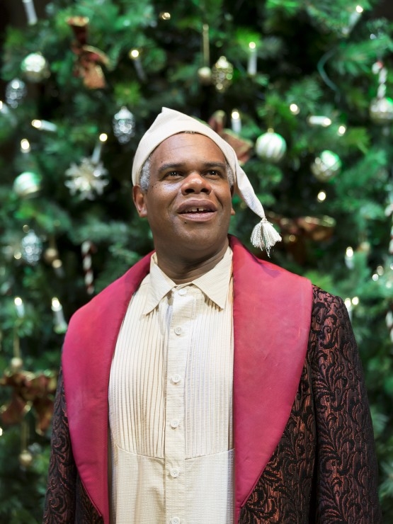 Craig Wallace plays Ebenezer Scrooge in A Christmas Carol at the Ford&#39;s Theatre.